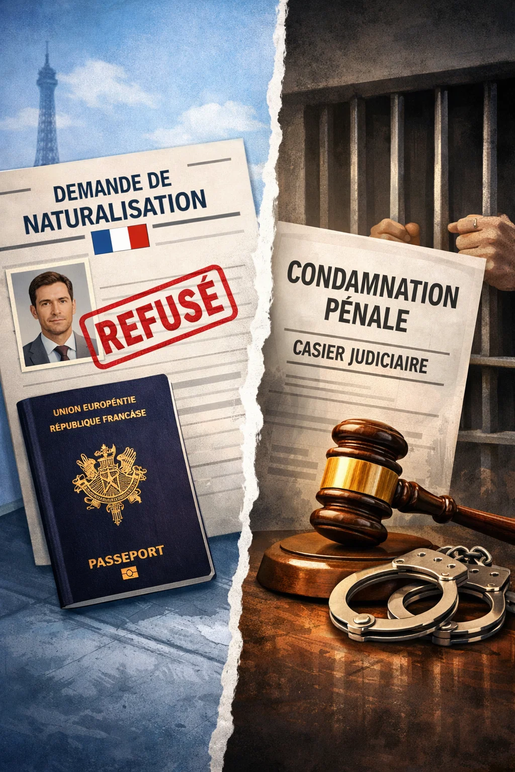 Refus de naturalisation et condamnation pénale, une avocate à Nantes vous accompagne.